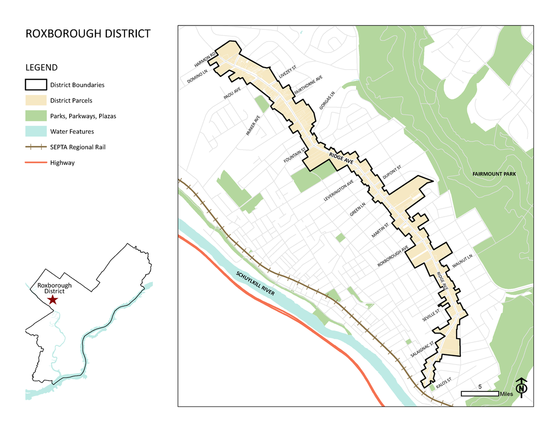 Photo: Roxborough District Map