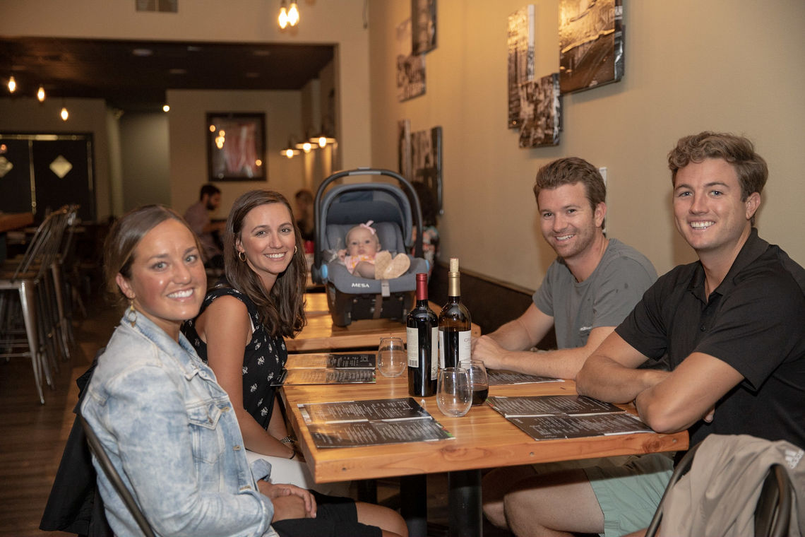 Photo: Guests ready to dine at the new A Tutti Restaurant located at 5154 Ridge Avenue