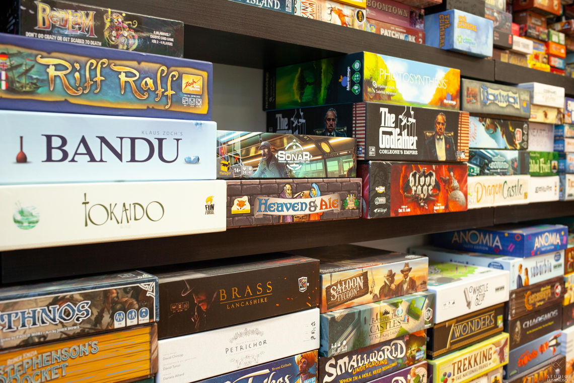 Photo: The Basement Board Game Cafe promises to feature over 500 games