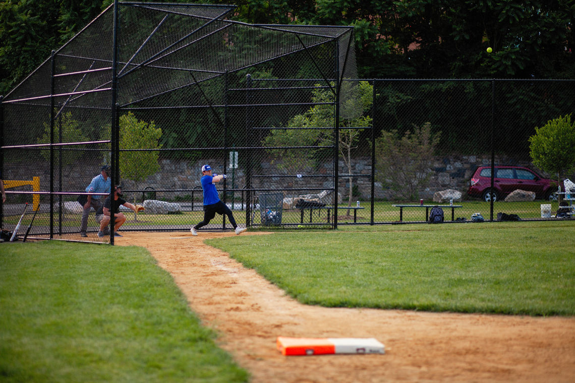 Photo: Following years of planning the recently constructed Gorgas Park Ball Field hosts an inaugural game