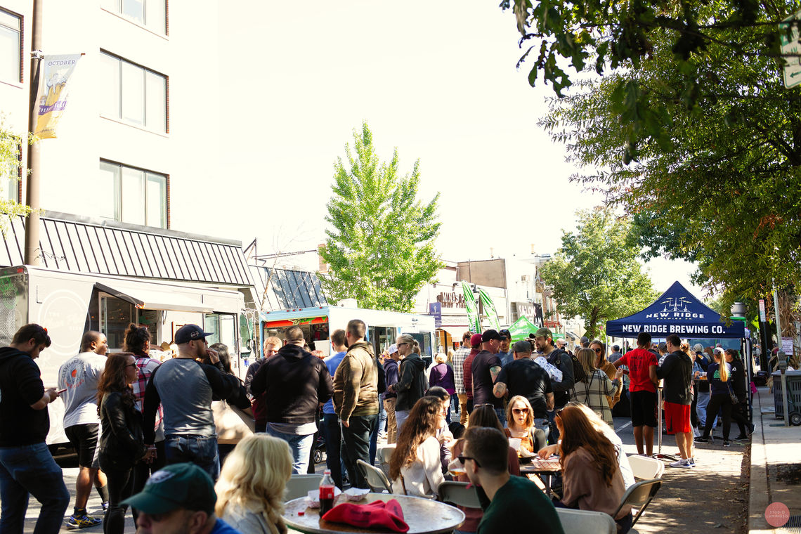 Photo: Spring Fest makes it's way back to Ridge Avenue. Photo Credit | Studio Luminoso
