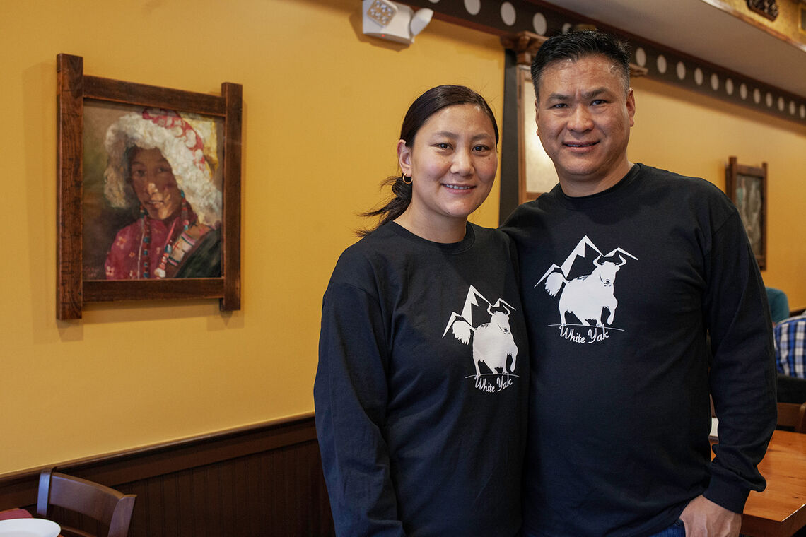 Photo: White Yak owners Trelay and Tsering Parshingtsang.