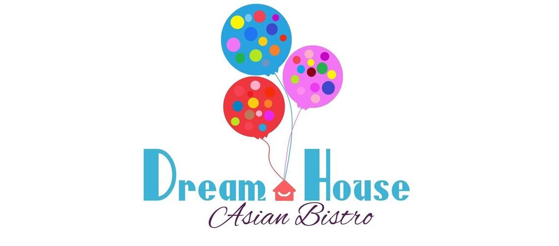 Photo: dream house asian bistro logo banner