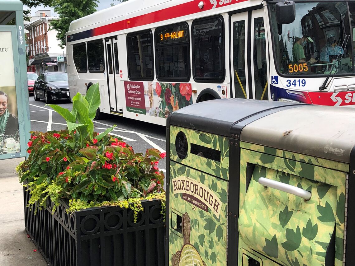 Photo: sidewalk planter improve nwc green vault