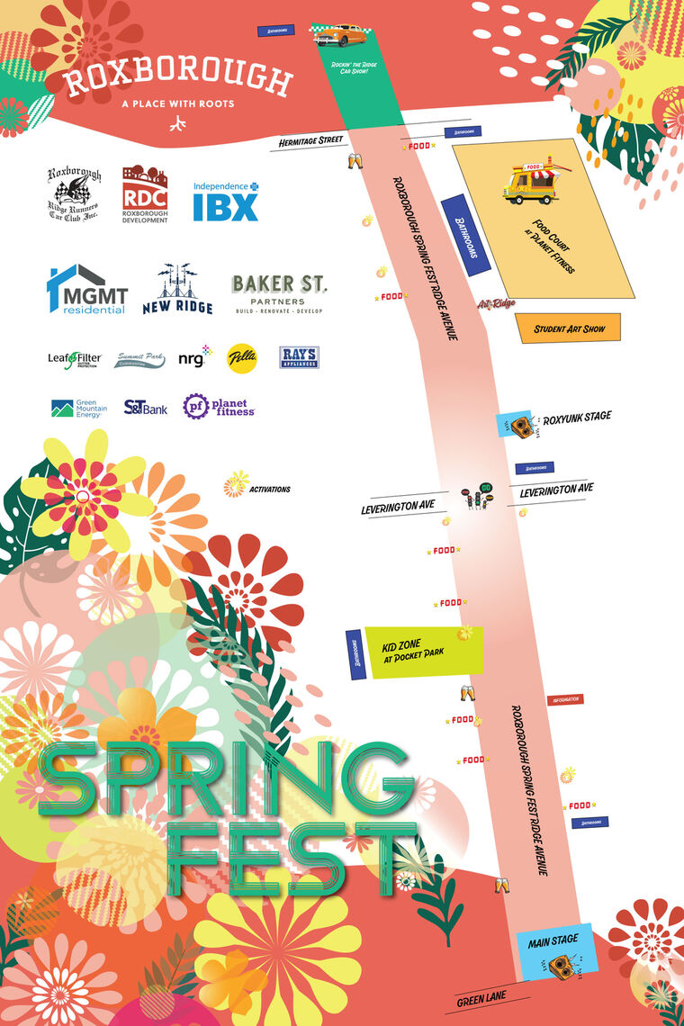Photo: springfest map24x36